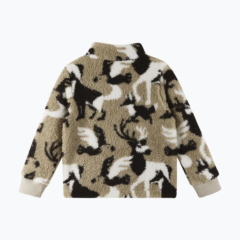 Детски суитшърт от полар Reima Turkkinen earthy beige 2