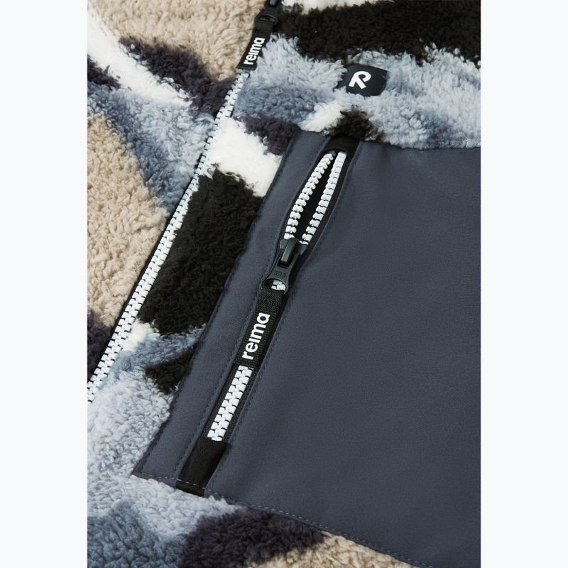 Детски суитшърт от полар Reima Turilas soft black 5