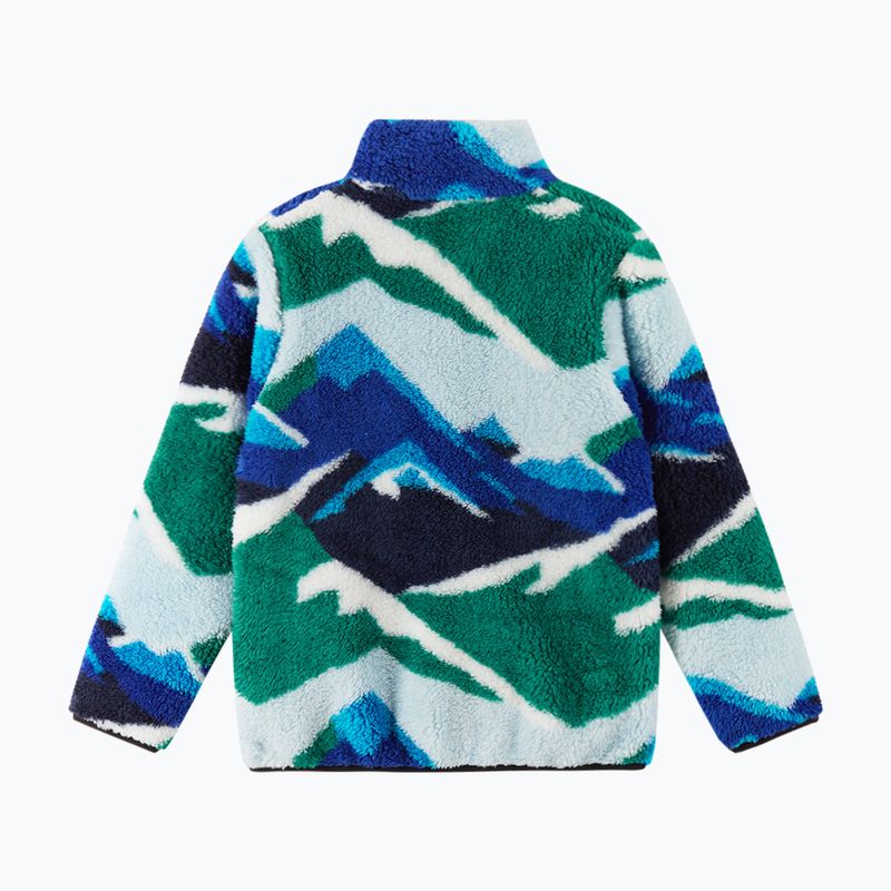 Детски суитшърт от полар Reima Turilas deeper green 2