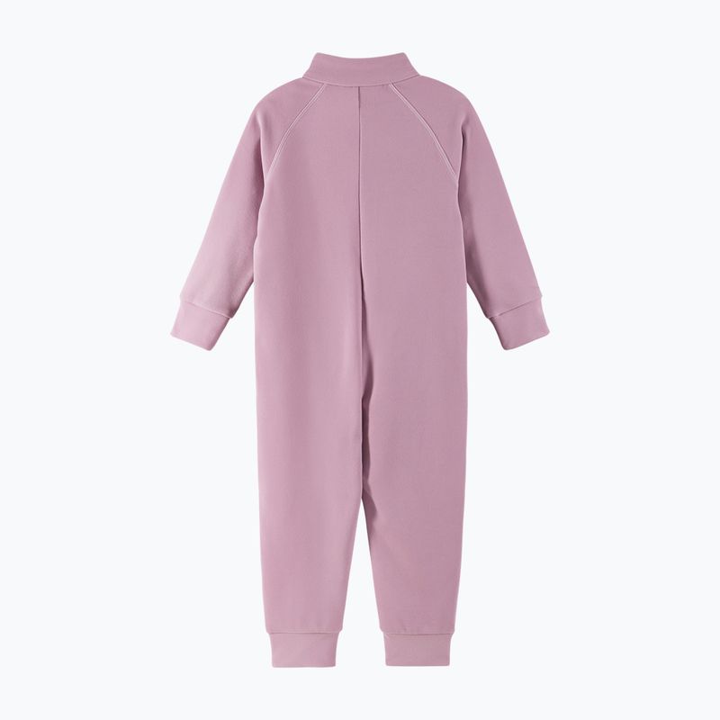 Детски гащеризон Reima Tarhaan Fleece grey pink 2