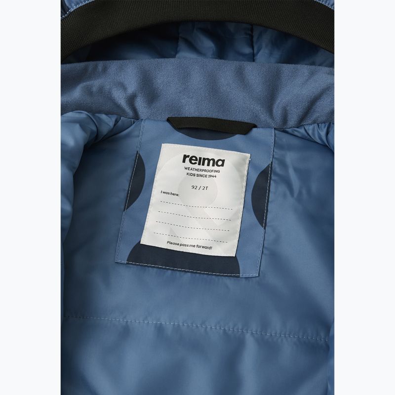 Детски софтшел гащеризон Reima Marte Mid blue ocean 6
