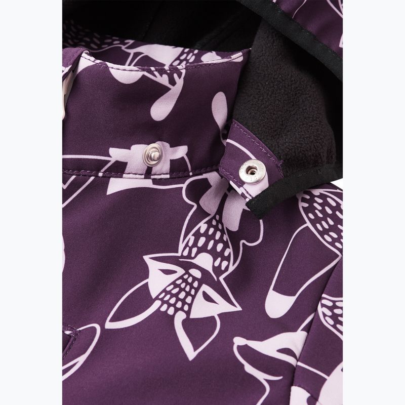 Детски софтшел гащеризон Reima Nurmes deeper deep purple 5