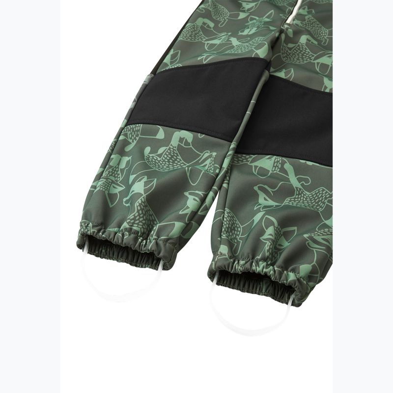 Детски софтшел костюм Reima Nurmes deeper thyme green 8