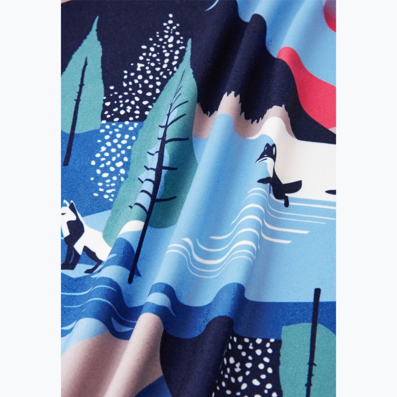 Детски суитшърт от полар Reima Iisisti blue ocean 4