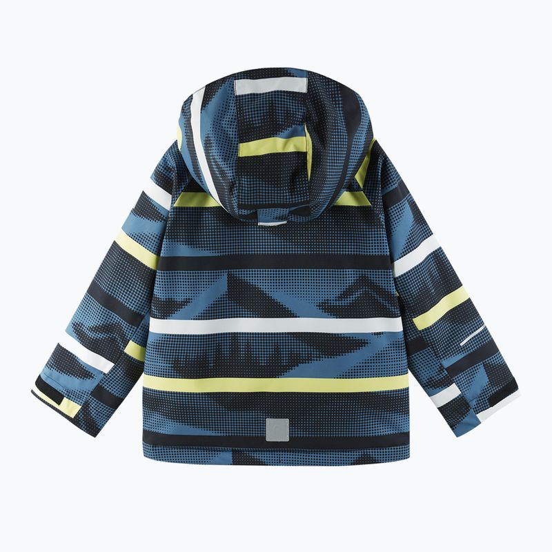 Детско ски яке Reima Palsi blue ocean 3