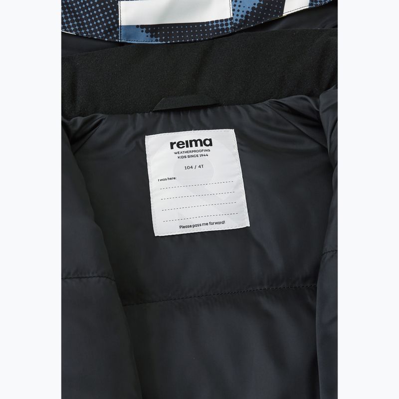 Детско ски яке Reima Palsi blue ocean 7