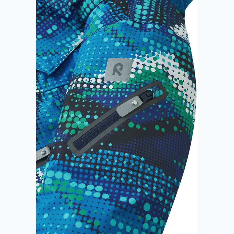 Детски ски гащеризон Reima Reach lilac twillight blue 8