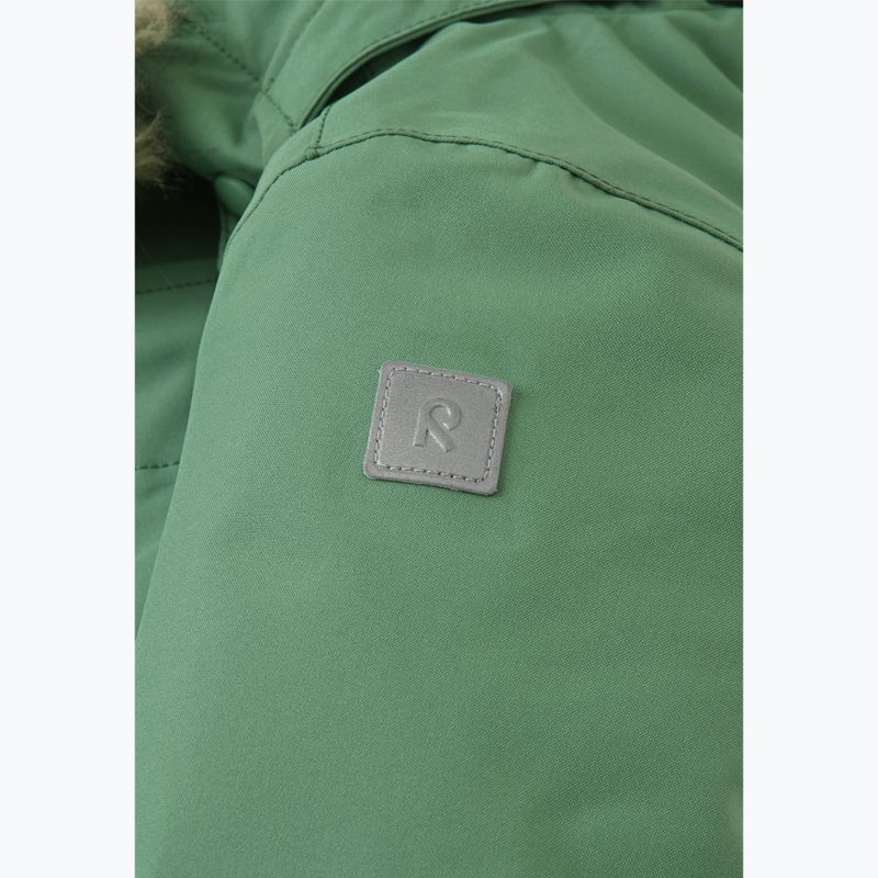 Детско зимно яке Reima Mutka green clay 9