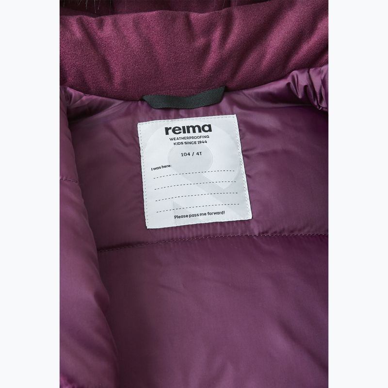 Детски гащеризон Reima Kipina deeper deep purple 8