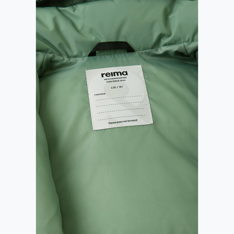Детско пухено яке Reima Paimio green clay 6