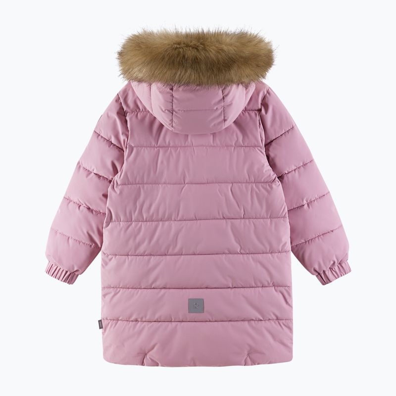 Детско пухено яке Reima Luvia grey pink 3