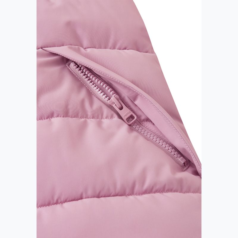 Детско пухено яке Reima Luvia grey pink 8