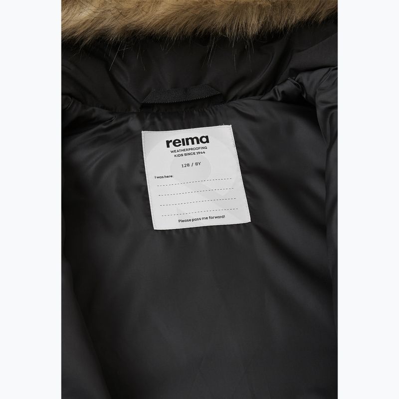 Детско топло яке Reima Luvia черно 6