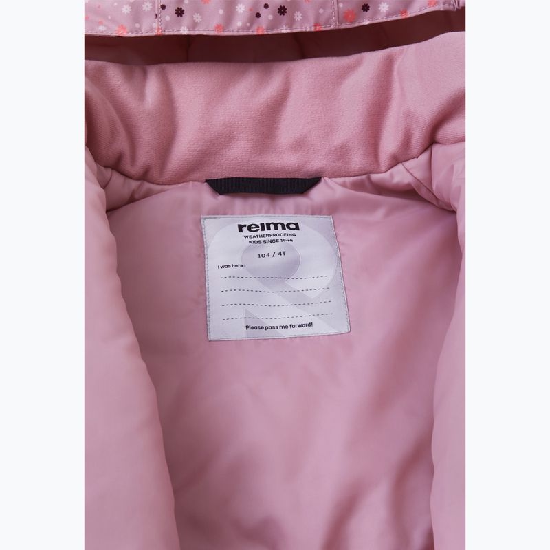 Детско яке Reima Taipale grey pink 6