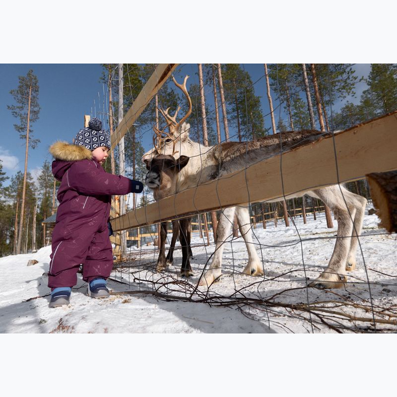 Детска шапка маска Reima Kuuraan navy 9