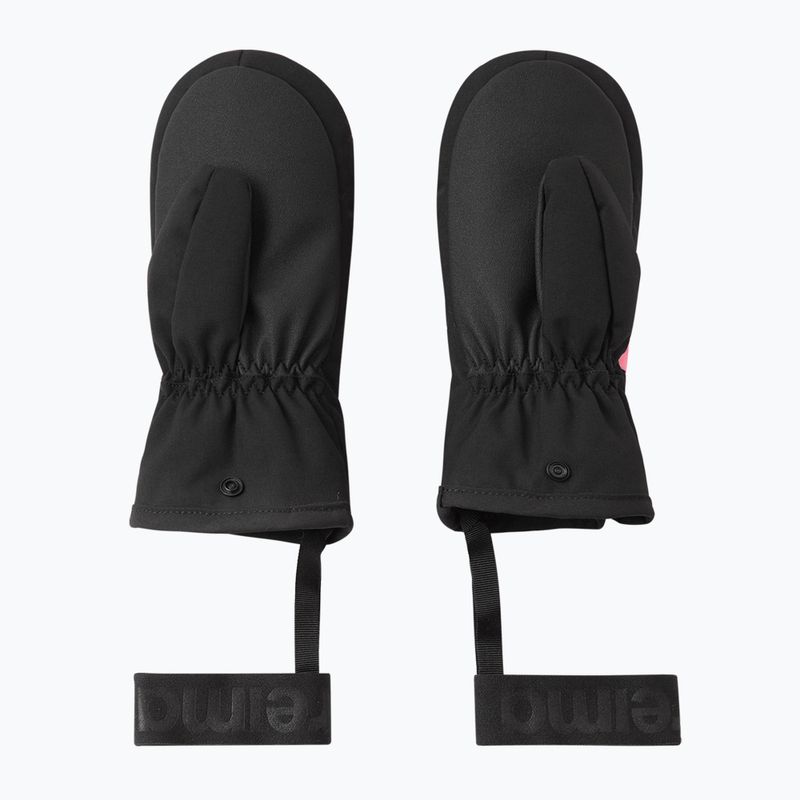 Детски скиорски ръкавици Reima Lapases soft coral 2