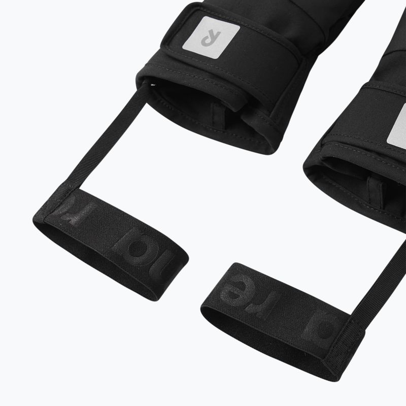 Детски скиорски ръкавици Reima Hanskas black 3