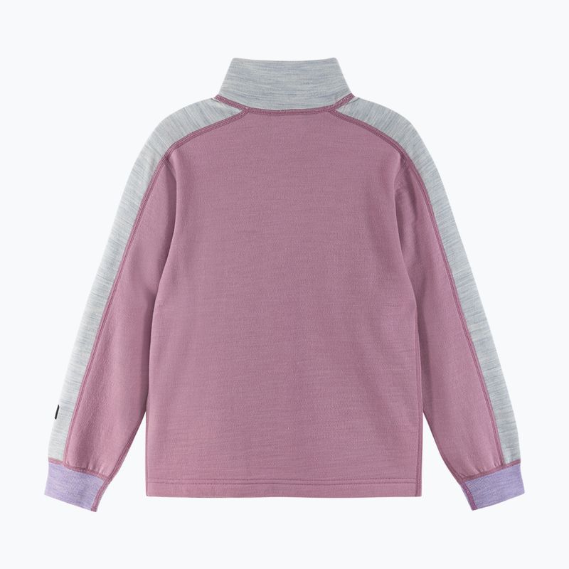 Детски суитшърт от полар Reima Merin grey pink 2