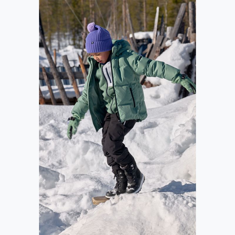 Детски суитшърт от полар Reima Merin green clay 8