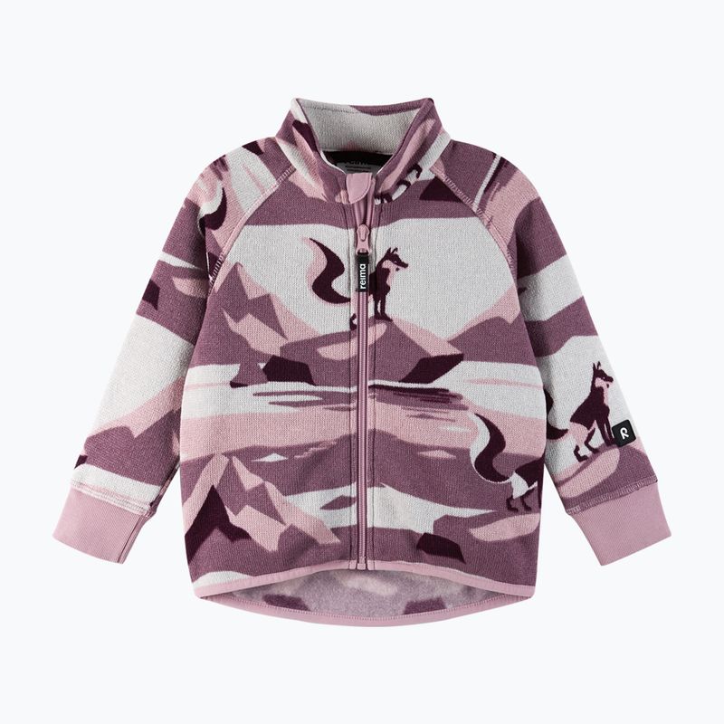 Детски суитшърт Reima Ornament deep purple