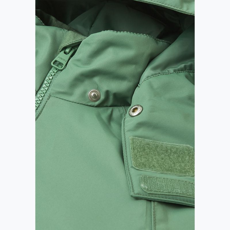 Детско зимно яке Reima Raisio green clay 5