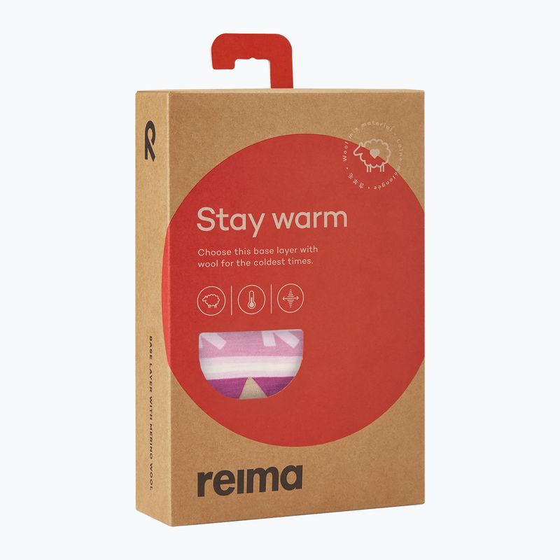 Комплект детско термо бельо Reima Taitoa grey pink 9