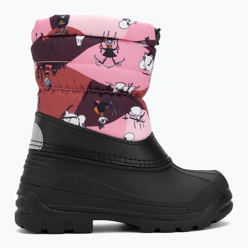 Детски ботуши за сняг Reima Moomin Nefar rose pink 2