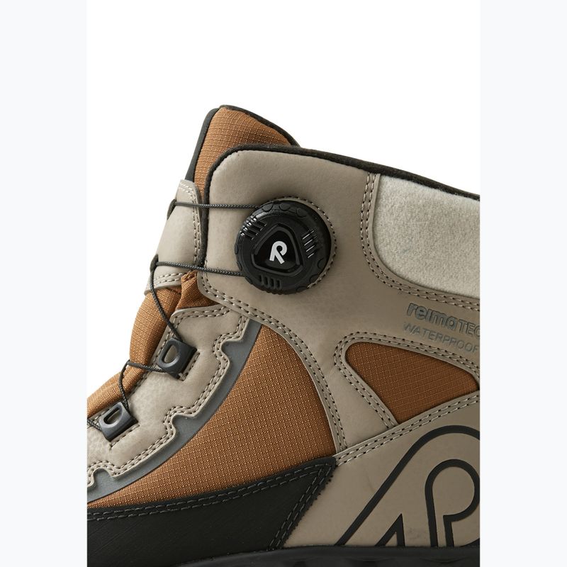Детски ботуши за сняг Reima Hallava Quicklock earthy beige 7