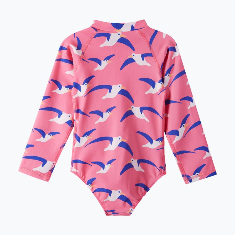 Детски цял бански костюм Reima Pihlis soft coral 2