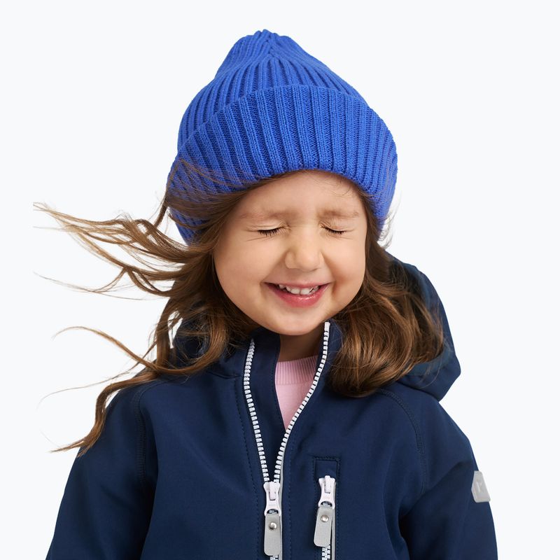 Детска зимна шапка Reima Hattara sparkly blue 4