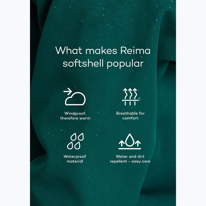 Детски софтшел гащеризон Reima Mjosa fresh blue 7