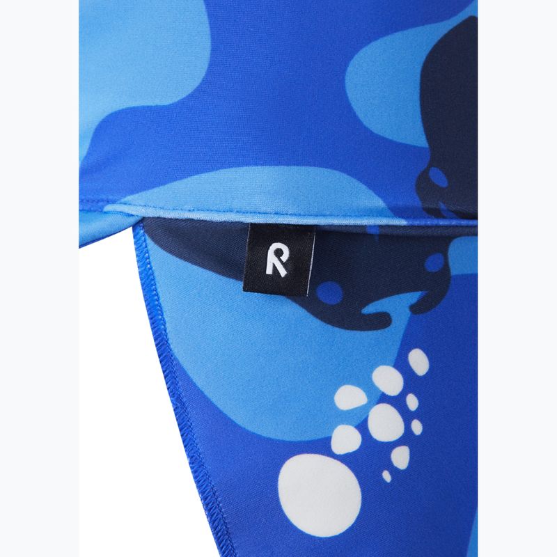 Детска шапка с козирка Reima Kilpikonna sparkly blue 3