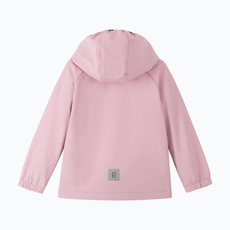 Детско софтшел яке Reima Vantti 5100009C-4500 grey pink 2