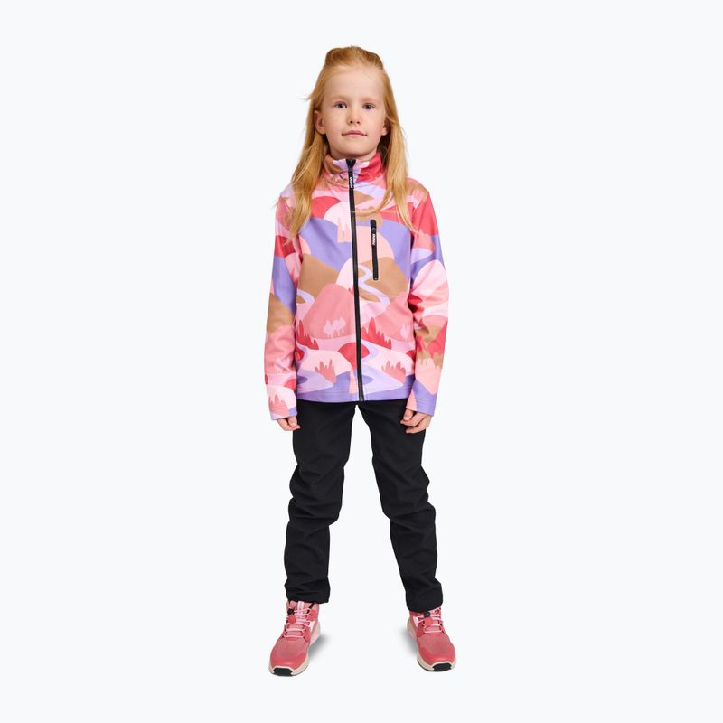 Детски поларен суитшърт Reima Iisisti rose blush 5