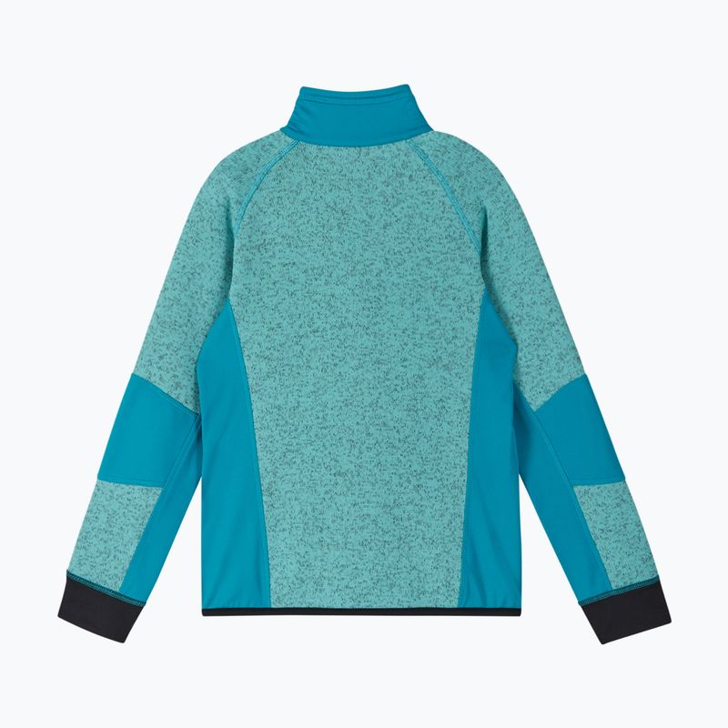 Детски поларен суитшърт Reima Laskien aquamarine 2