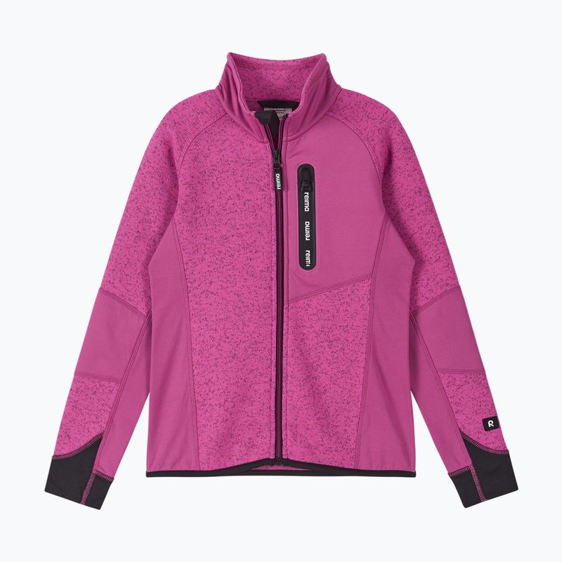 Детски поларен суитшърт Reima Laskien fucshia