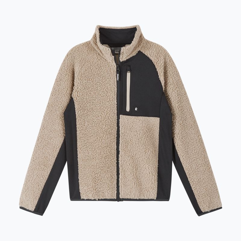 Детски поларен суитшърт Reima Puhku earthy beige