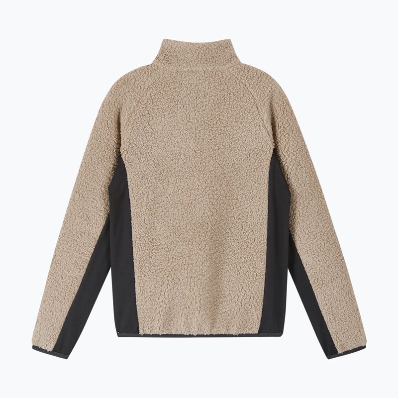 Детски поларен суитшърт Reima Puhku earthy beige 2
