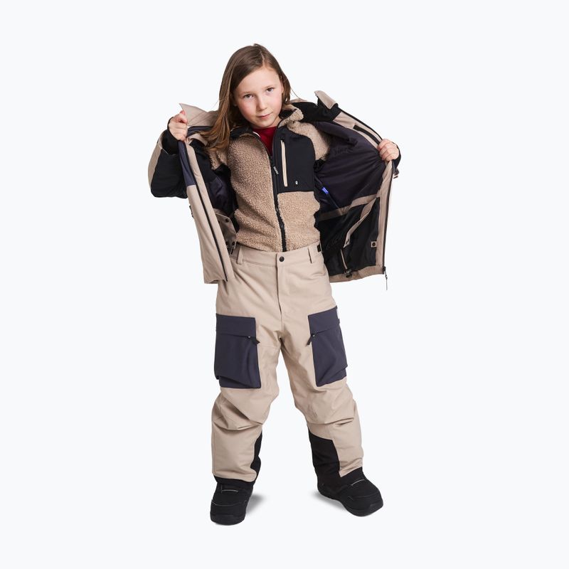 Детски поларен суитшърт Reima Puhku earthy beige 6
