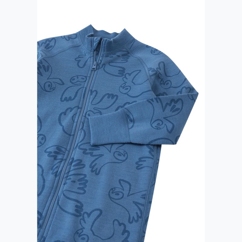 Детски гащеризон Reima Parvin Wool blue ocean 3