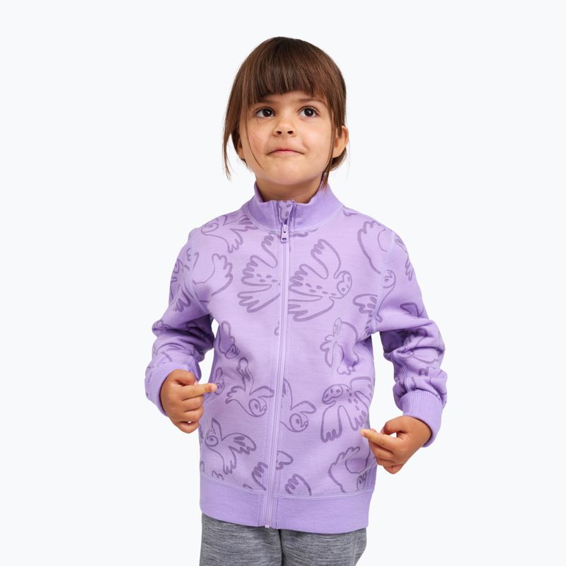 Детски суитшърт Reima Mahin blooming lilac 5
