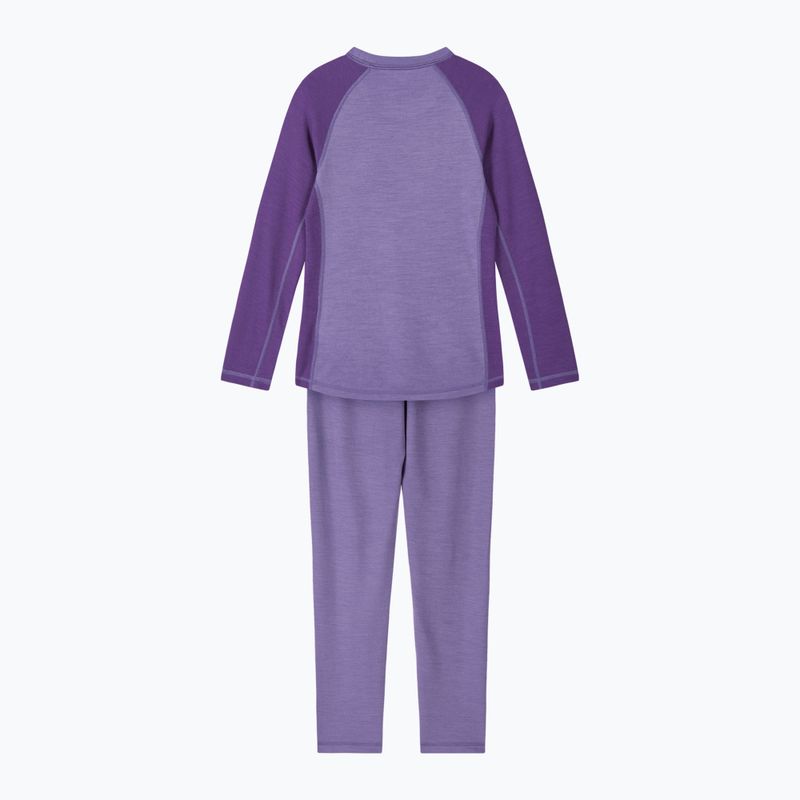 Комплект термобельо за деца Reima Taitoa misty violet 2