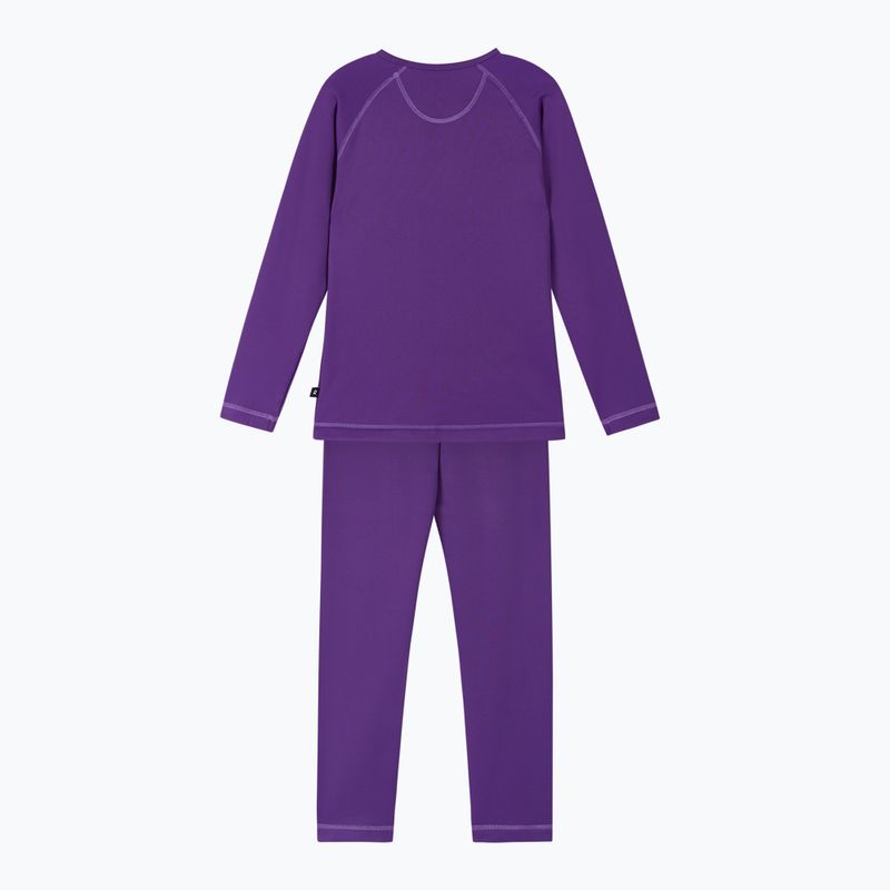 Комплект термобельо за деца Reima Lampo plum purple 2