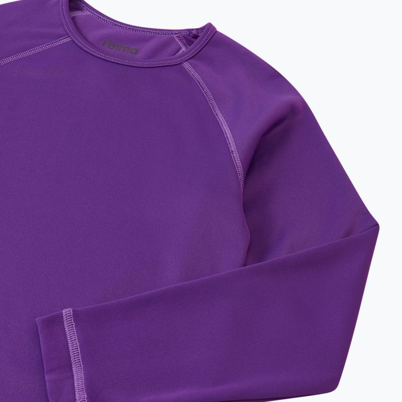 Комплект термобельо за деца Reima Lampo plum purple 5