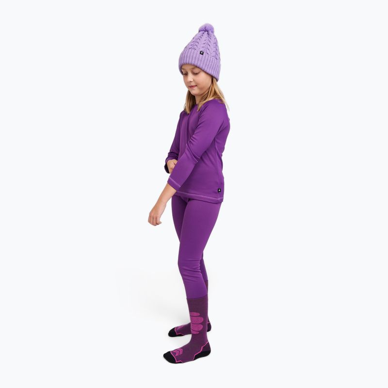 Комплект термобельо за деца Reima Lampo plum purple 8