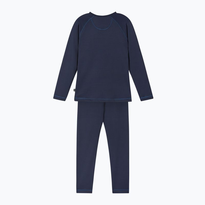 Комплект термобельо за деца Reima Lampo navy 2