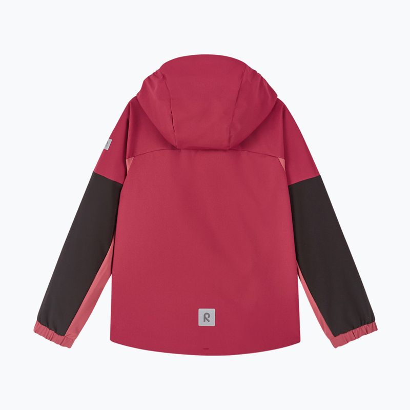 Детско хибридно яке Reima Vaeltava cranberry 2
