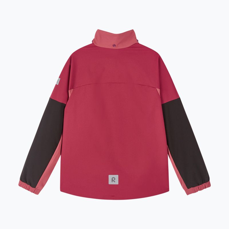 Детско хибридно яке Reima Vaeltava cranberry 3