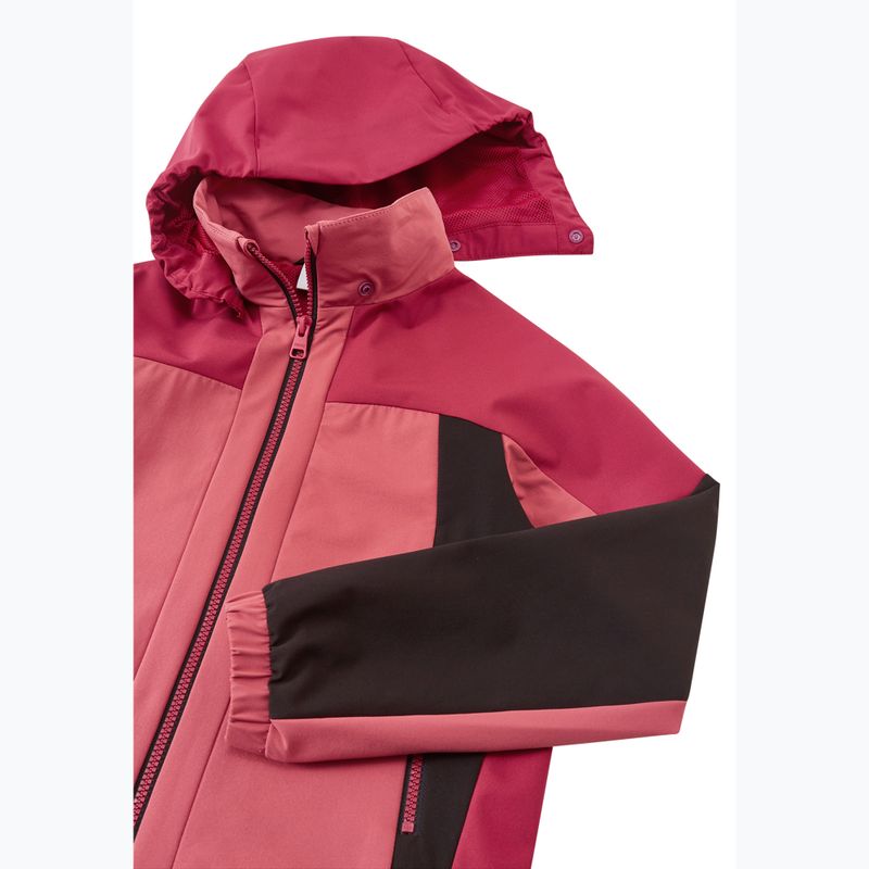 Детско хибридно яке Reima Vaeltava cranberry 4