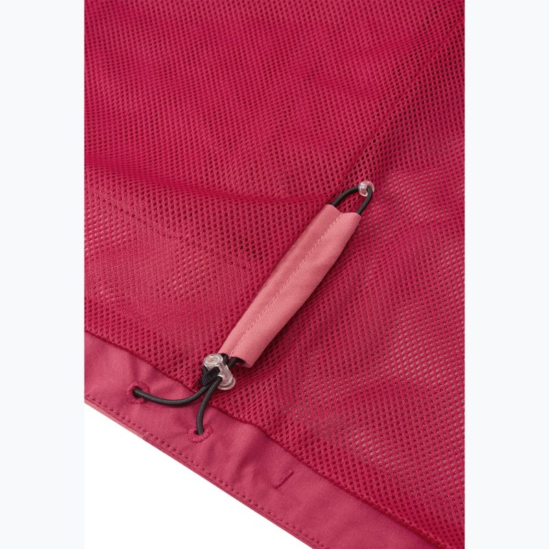 Детско хибридно яке Reima Vaeltava cranberry 6